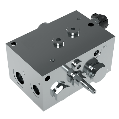 Hydraulic Integrated Block for Forestry Mulcher - OM Group